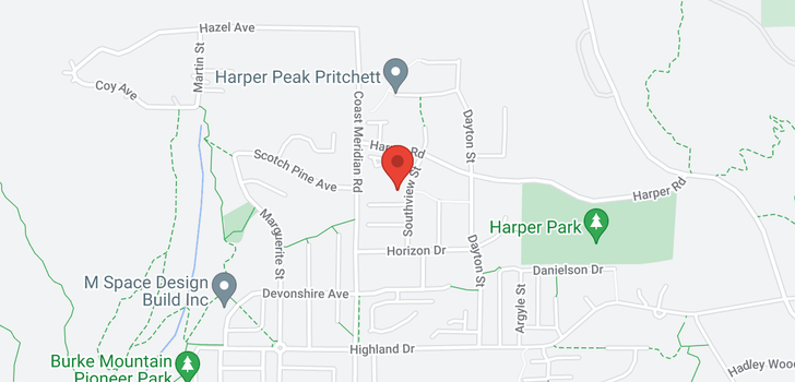 map of 134 1460 SOUTHVIEW STREET